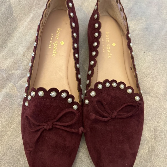 Kate Spade flats suede - Picture 2 of 8